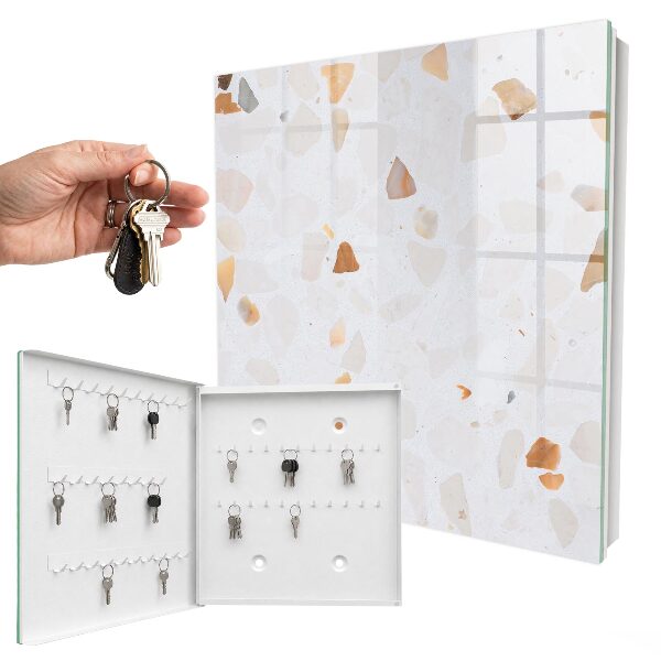 Key storage box Colored stones