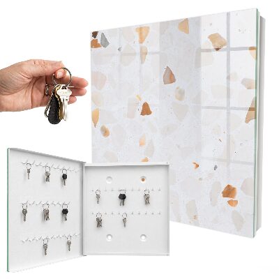 Key storage box Colored stones