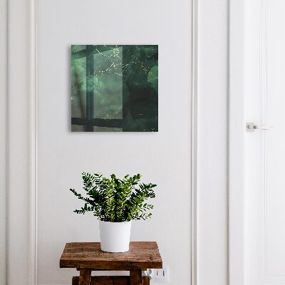 Key cabinet for wall Green elegance