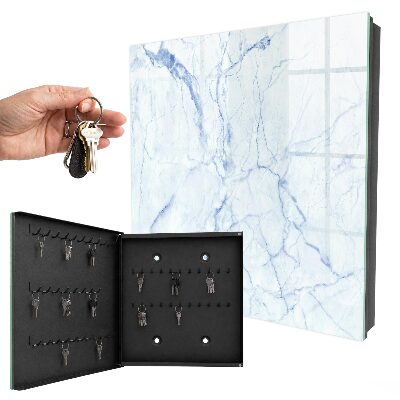 Key storage box Marble pattern