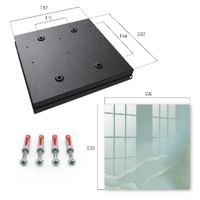 Key cabinet for wall Pastel harmony