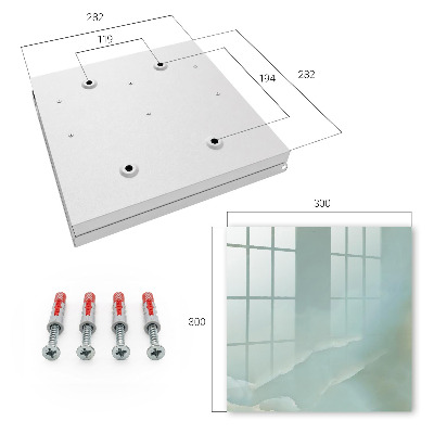 Key cabinet for wall Pastel harmony