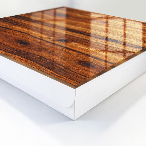 Key storage box Wooden texture