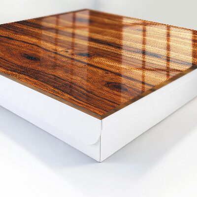 Key storage box Wooden texture