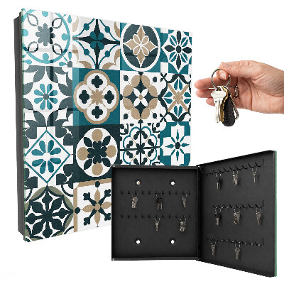 Key box Moroccan tiles