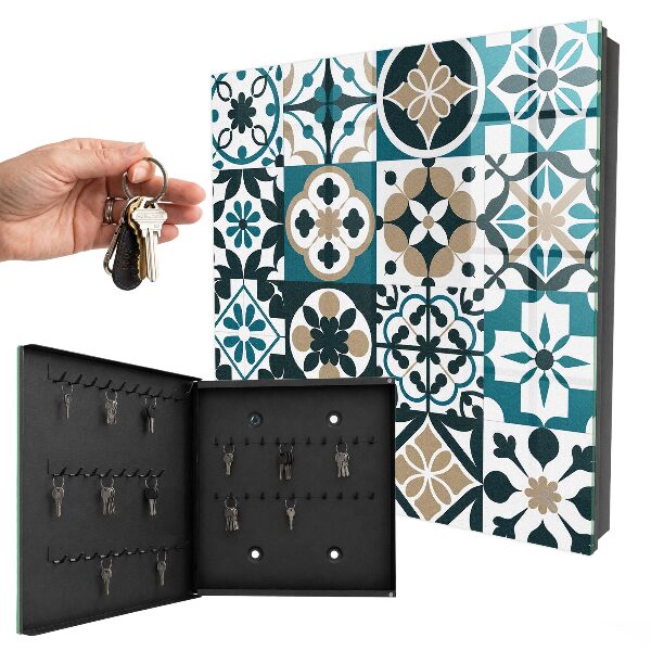 Key box Moroccan tiles