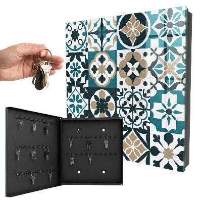 Key box Moroccan tiles