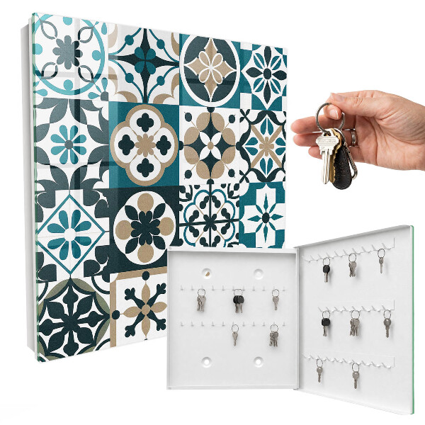 Key box Moroccan tiles