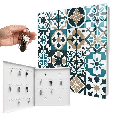 Key box Moroccan tiles