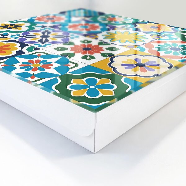 Key storage box Floral patterns