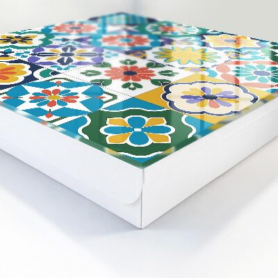 Key storage box Floral patterns