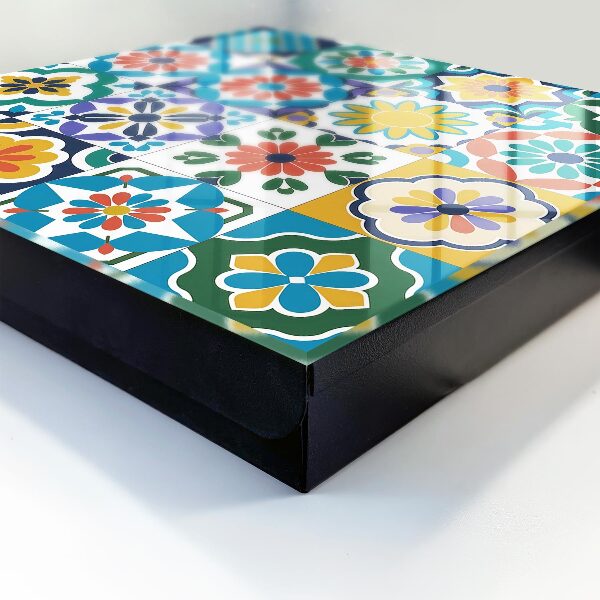 Key storage box Floral patterns