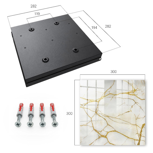 Key box Elegant marble
