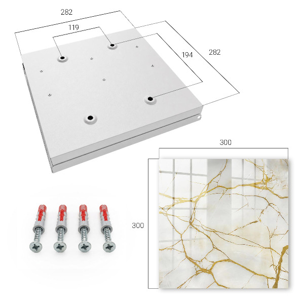 Key box Elegant marble