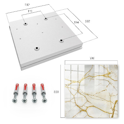 Key box Elegant marble
