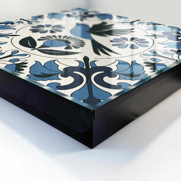 Key storage box Blue bird