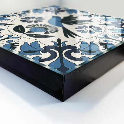 Key storage box Blue bird
