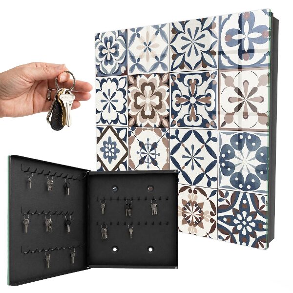 Key box Arabesque mosaic