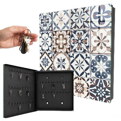 Key box Arabesque mosaic