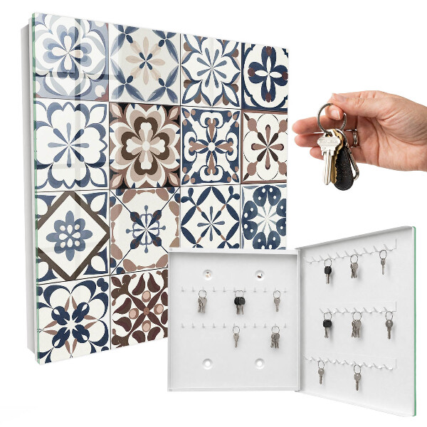 Key box Arabesque mosaic