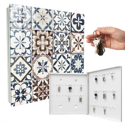 Key box Arabesque mosaic