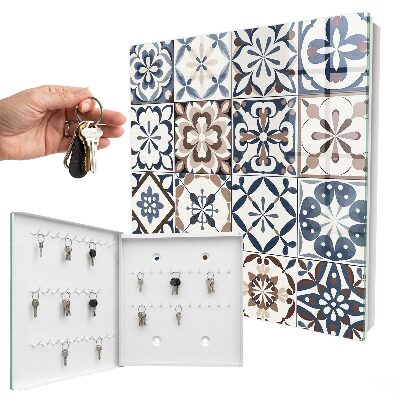 Key box Arabesque mosaic