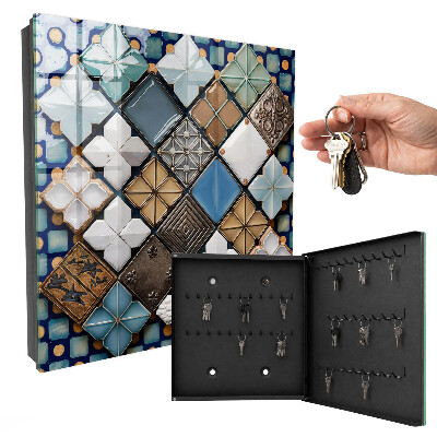 Key storage box Tile patterns