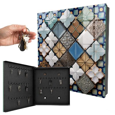 Key storage box Tile patterns