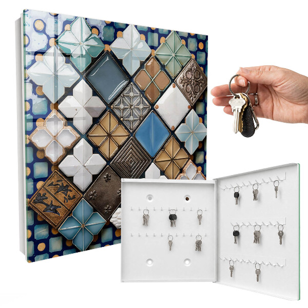 Key storage box Tile patterns