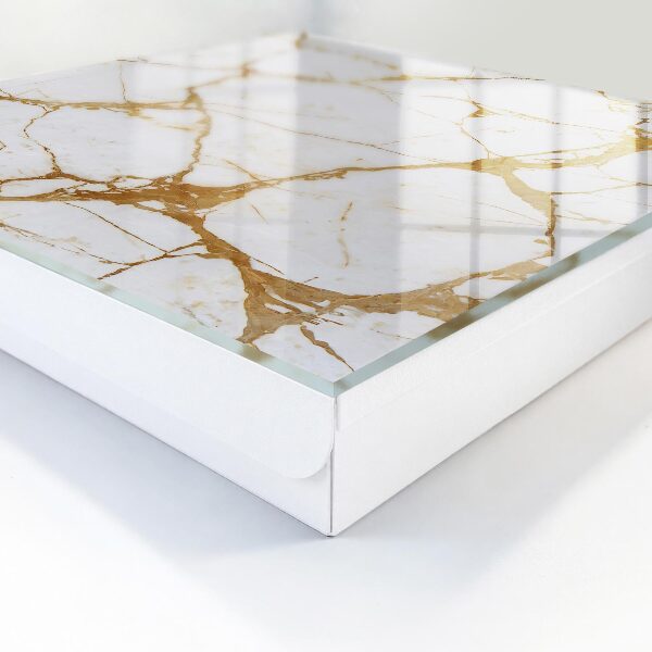 Key cabinet for wall Marble pattern