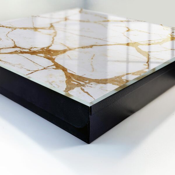 Key cabinet for wall Marble pattern