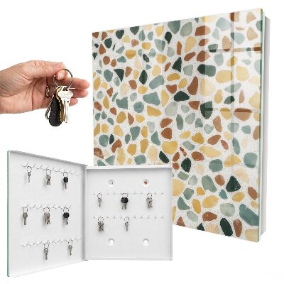 Key box Pebble mosaic