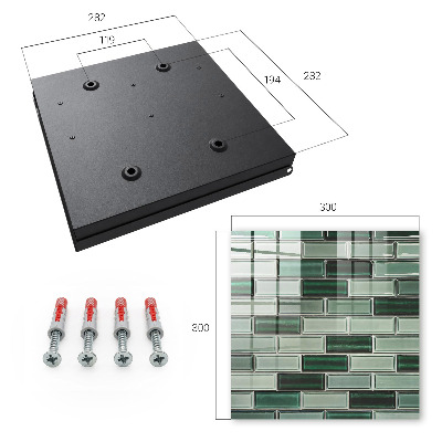 Key storage box Green wall