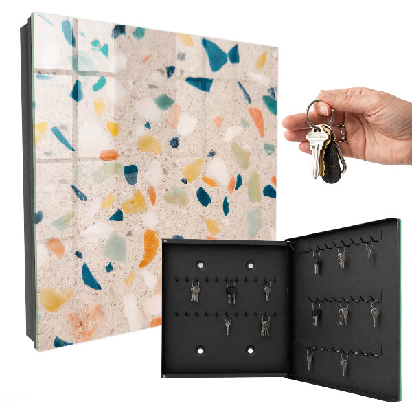 Key storage box Creative mosaic