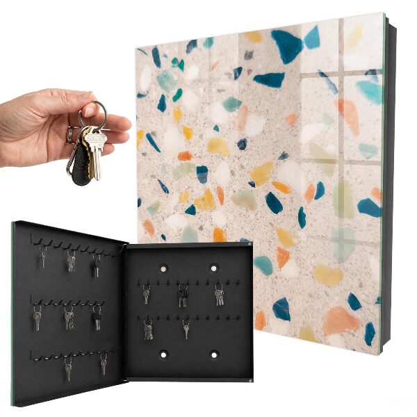 Key storage box Creative mosaic