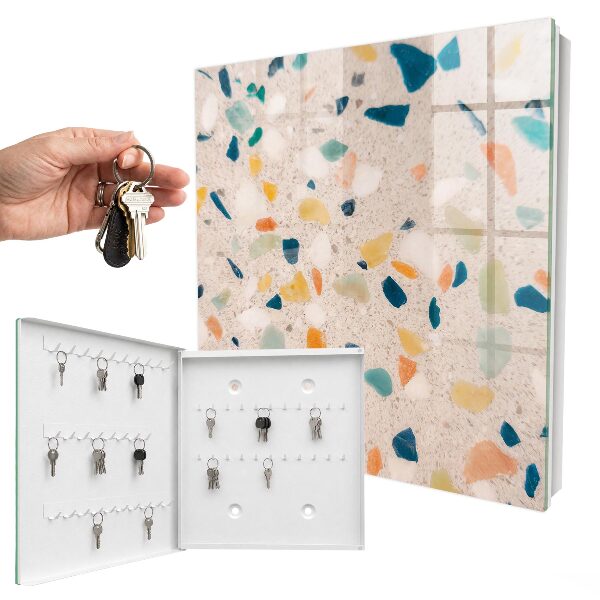 Key storage box Creative mosaic