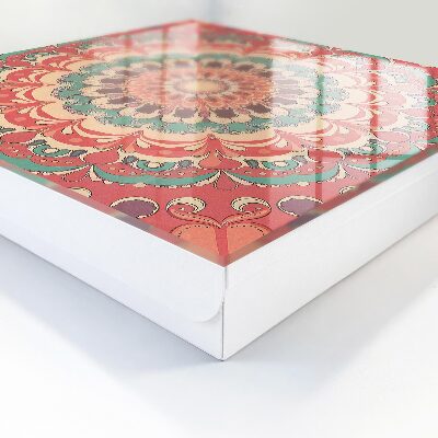 Key storage box Colorful mandala