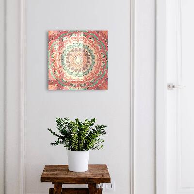 Key storage box Colorful mandala