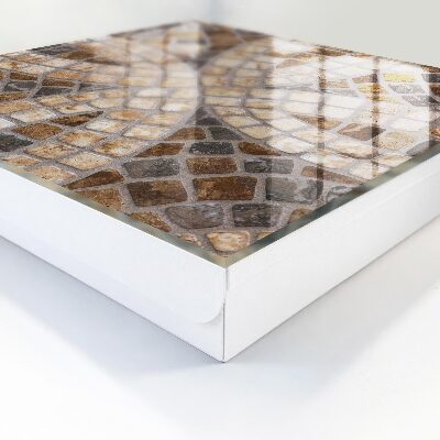 Key cabinet for wall Stylish mosaic
