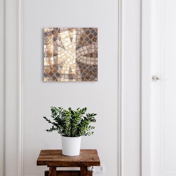 Key cabinet for wall Stylish mosaic
