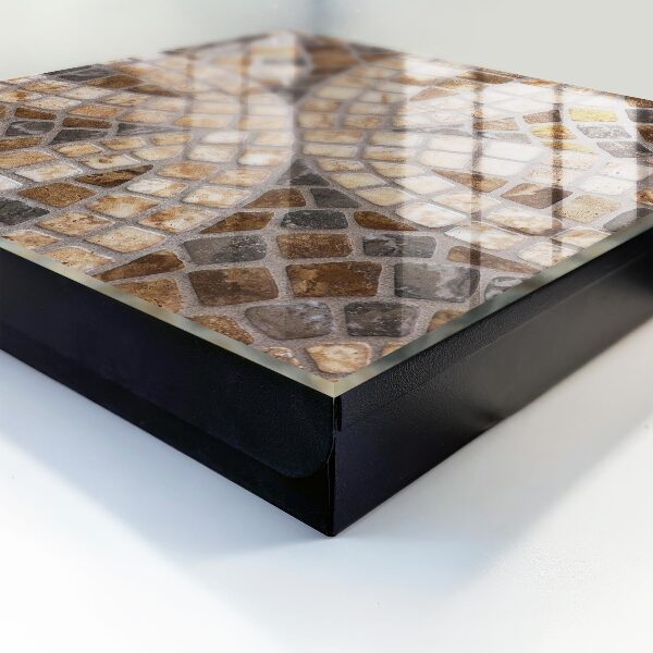 Key cabinet for wall Stylish mosaic