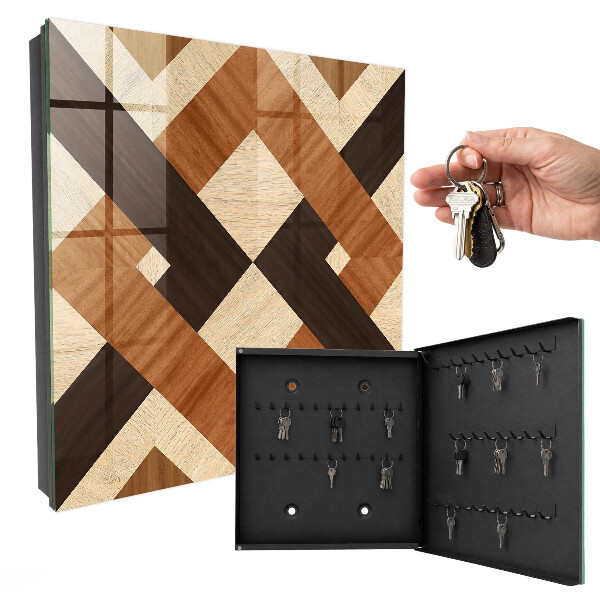 Key cabinet for wall Modern geometry