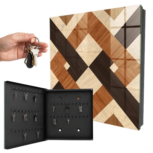 Key cabinet for wall Modern geometry