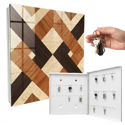 Key cabinet for wall Modern geometry