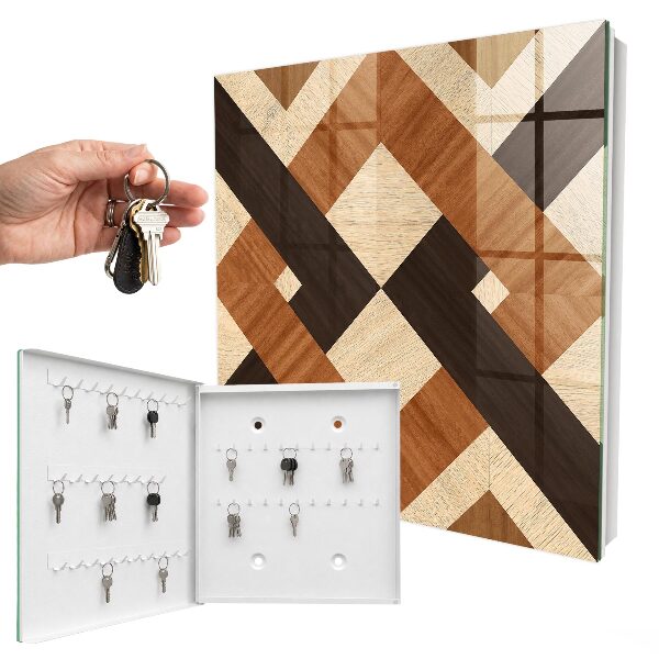 Key cabinet for wall Modern geometry