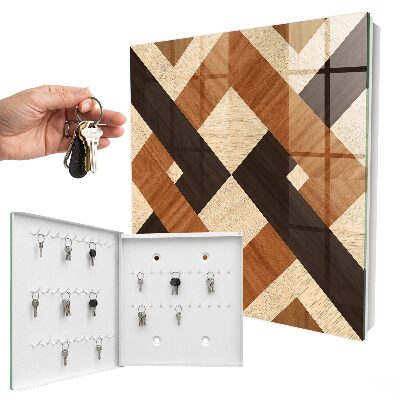 Key cabinet for wall Modern geometry