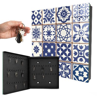 Key storage box Retro mosaic