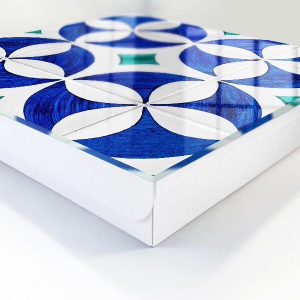 Key storage box Geometric motif