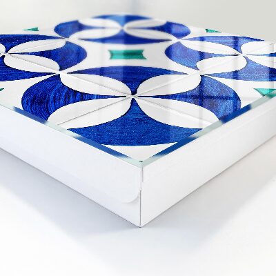 Key storage box Geometric motif