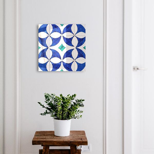 Key storage box Geometric motif